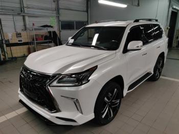 65 999 р. Решетка радиатора HEMMES Lexus LX570 J200 дорестайлинг (2007-2012) (цвет: черный матовый)  с доставкой в г. Чебоксары. Увеличить фотографию 2