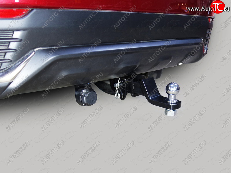 16 999 р. Фаркоп (тягово-сцепное устройство) TCC Lexus NX200T Z10 (2014-2017) (оцинкованный, шар E нержавейка)  с доставкой в г. Чебоксары