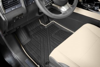 10 529 р. Коврик в салони премиум-класса Kvest Lexus RX450 AL20 дорестайлинг (2015-2019)  с доставкой в г. Чебоксары. Увеличить фотографию 4