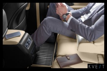 10 529 р. Коврик в салони премиум-класса Kvest Lexus RX450 AL20 дорестайлинг (2015-2019)  с доставкой в г. Чебоксары. Увеличить фотографию 10