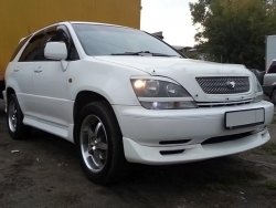 7 299 р. Накладка на передний бампер HARRIER RX Lexus RX300 XU10 дорестайлинг (1995-2001) (Неокрашенная)  с доставкой в г. Чебоксары. Увеличить фотографию 2