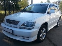 7 299 р. Накладка на передний бампер HARRIER RX Lexus RX300 XU10 дорестайлинг (1995-2001) (Неокрашенная)  с доставкой в г. Чебоксары. Увеличить фотографию 3
