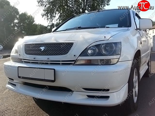 7 299 р. Накладка на передний бампер HARRIER RX Lexus RX300 XU10 дорестайлинг (1995-2001) (Неокрашенная)  с доставкой в г. Чебоксары