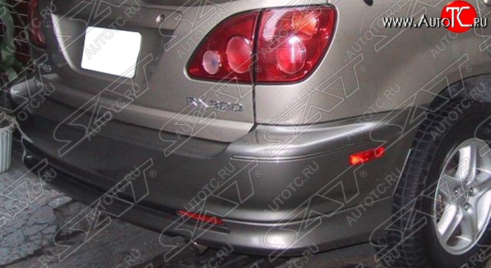 3 399 р. Накладка на стандартный бампер SAT Lexus RX300 XU10 дорестайлинг (1995-2001) (Неокрашенная)  с доставкой в г. Чебоксары
