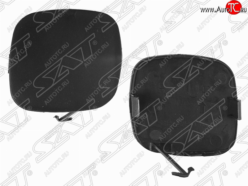 959 р. Правая заглушка переднего бампера SAT (под крюк) Lexus RX350 XU30 дорестайлинг (2003-2006) (Неокрашенная)  с доставкой в г. Чебоксары