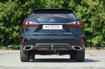 14 349 р. Фаркоп Petroil Tuning (съемный квадрат, кроме версии Long) Lexus RX450 AL20 дорестайлинг (2015-2019)  с доставкой в г. Чебоксары. Увеличить фотографию 5
