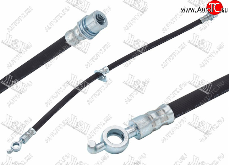 1 059 р. Правый передний тормозной шланг K&K Toyota Highlander XU40 дорестайлинг (2007-2010)  с доставкой в г. Чебоксары