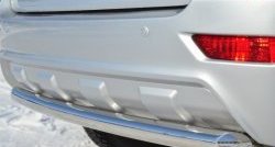 14 249 р. Одинарная защита заднего бампера из трубы диаметром 63 мм SLITKOFF  Lifan X60 (2011-2016) дорестайлинг, 1-ый рестайлинг  с доставкой в г. Чебоксары. Увеличить фотографию 3