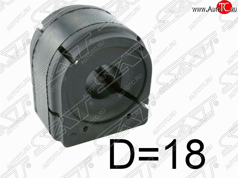 299 р. Втулка переднего стабилизатора SAT (LH=RH, D=18)  Mazda CX-5  KE - Demio  4 DJ  с доставкой в г. Чебоксары