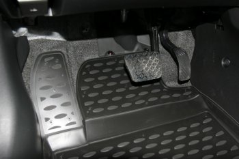 3 699 р. Коврики в салон (чёрные) Element Mazda Demio 3 DE дорестайлинг (2007-2011)  с доставкой в г. Чебоксары. Увеличить фотографию 2