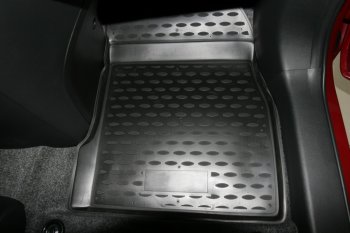 3 699 р. Коврики в салон (чёрные) Element Mazda Demio 3 DE дорестайлинг (2007-2011)  с доставкой в г. Чебоксары. Увеличить фотографию 4