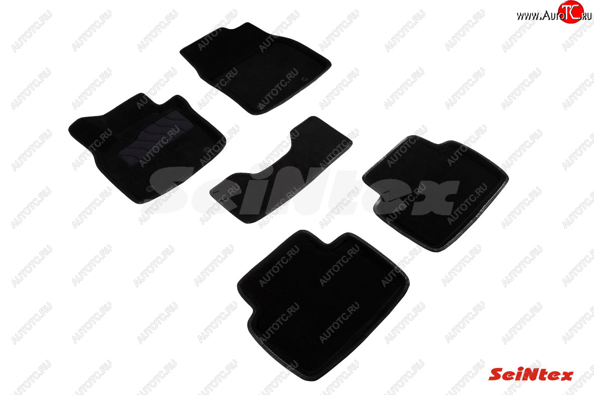 5 449 р. Текстильные 3D коврики в салон SEINTEX Mazda 3/Axela BP хэтчбэк (2019-2025)  с доставкой в г. Чебоксары