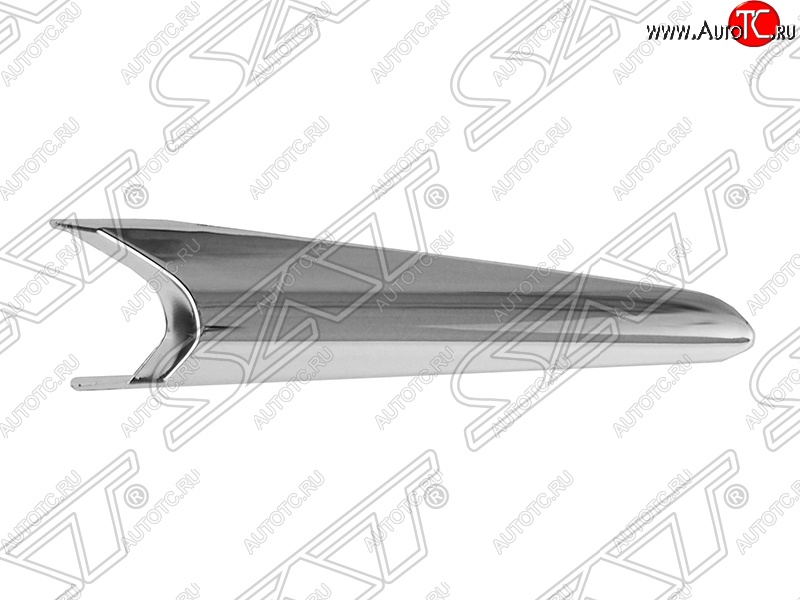 519 р. Молдинг на передний бампер SAT  Mazda 3/Axela  BM (2016-2019) рестайлинг седан, рестайлинг, хэтчбэк (Неокрашенный)  с доставкой в г. Чебоксары