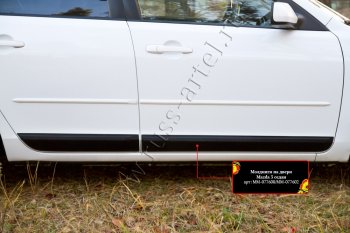 Молдинг двери RA (передний правый) Mazda 3/Axela  BK (2003-2009) дорестайлинг седан, рестайлинг седан