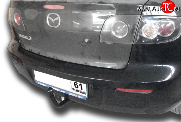 7 019 р. Фаркоп NovLine Mazda 3/Axela BK дорестайлинг седан (2003-2006)  с доставкой в г. Чебоксары