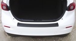 1 299 р. Накладка на задний бампер RA  Mazda 3/Axela  BM (2013-2016) дорестайлинг седан  с доставкой в г. Чебоксары. Увеличить фотографию 6