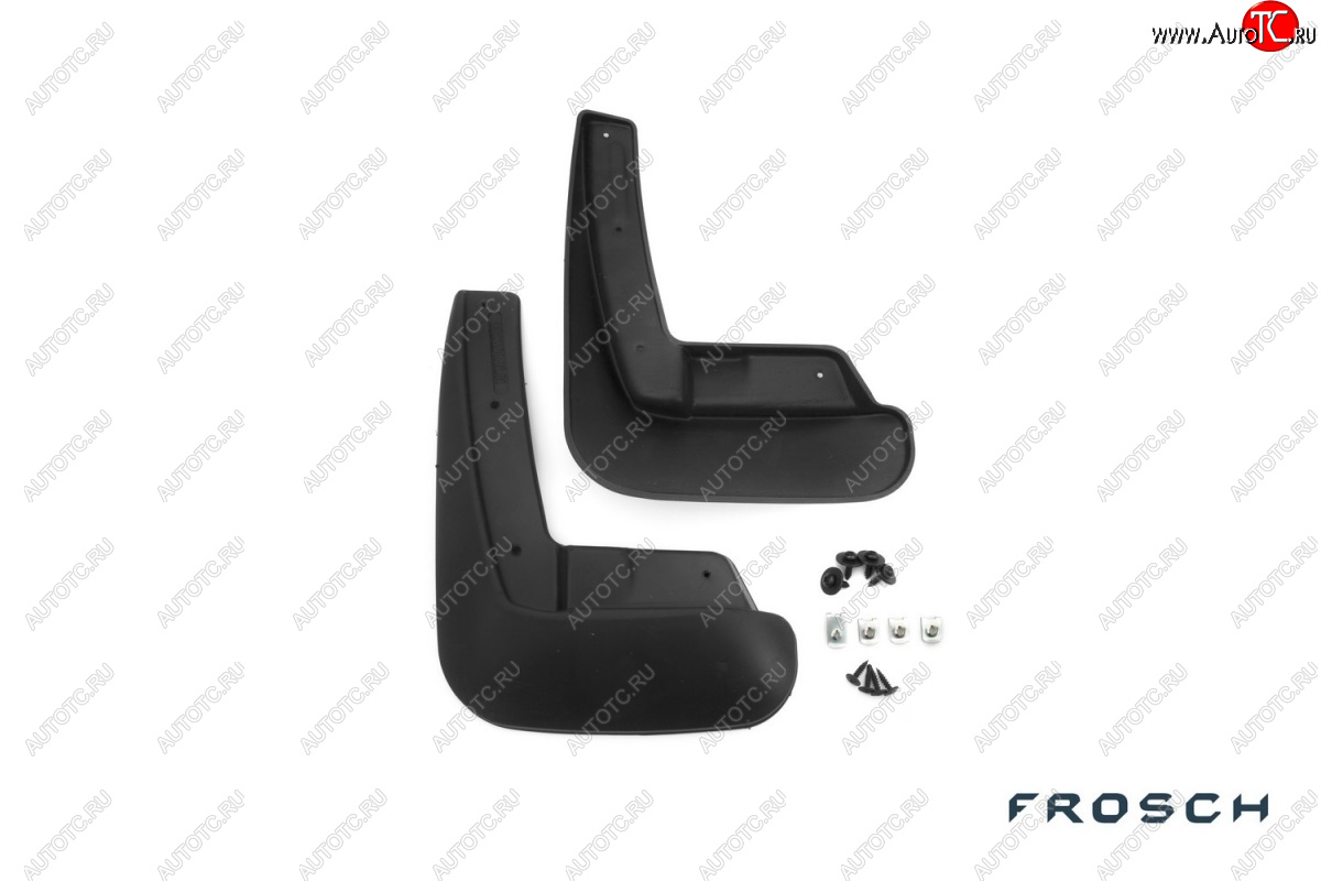 4 799 р. Брызговики Frosch (optimum, в пакете)  Mazda 3/Axela  BM (2013-2016) дорестайлинг седан (Задние)  с доставкой в г. Чебоксары