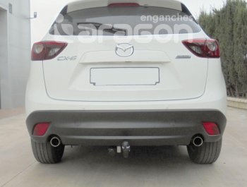 22 699 р. Фаркоп Aragon. (шар A) Mazda CX-3 DK дорестайлинг (2014-2018)  с доставкой в г. Чебоксары. Увеличить фотографию 5