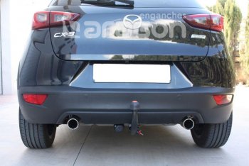 22 699 р. Фаркоп Aragon.(шар V) Mazda CX-3 DK дорестайлинг (2014-2018)  с доставкой в г. Чебоксары. Увеличить фотографию 8