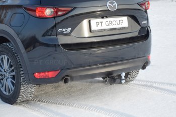 13 599 р. Фаркоп Petroil Tuning (съемный квадрат) Mazda CX-5 KE дорестайлинг (2011-2014)  с доставкой в г. Чебоксары. Увеличить фотографию 3