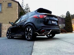 23 749 р. Накладка на задний бампер ROWEN Mazda CX-5 KE дорестайлинг (2011-2014) (Неокрашенная)  с доставкой в г. Чебоксары. Увеличить фотографию 4