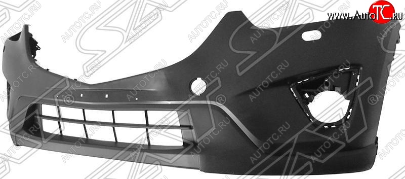 3 089 р. Бампер передний SAT (под омыватели)  Mazda CX-5  KE (2011-2014) дорестайлинг (Неокрашенный)  с доставкой в г. Чебоксары