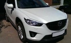 1 399 р. Реснички на фары CT v2 Mazda CX-5 KE рестайлинг (2015-2017) (Неокрашенные)  с доставкой в г. Чебоксары. Увеличить фотографию 3