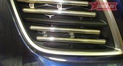 Декоративные элементы боковых воздухозаборников бампера Souz-96 (d16) Mazda CX-7  ER (2010-2012) рестайлинг