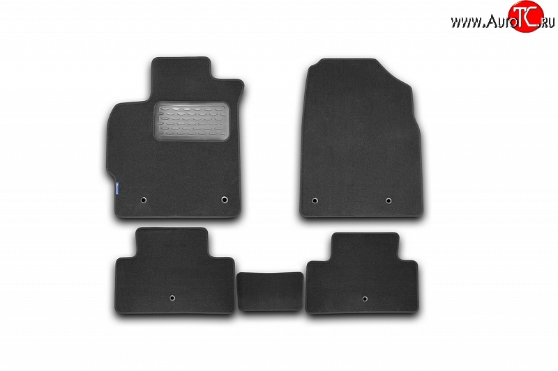5 099 р. Комплект ковриков в салон (АКПП) Element 5 шт. (текстиль)  Mazda CX-7  ER (2010-2012) рестайлинг  с доставкой в г. Чебоксары