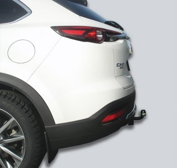 8 999 р. Фаркоп Лидер Плюс Mazda CX-9 TC дорестайлинг (2015-2025) (Без электропакета)  с доставкой в г. Чебоксары. Увеличить фотографию 2