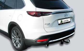 8 999 р. Фаркоп Лидер Плюс Mazda CX-9 TC дорестайлинг (2015-2025) (Без электропакета)  с доставкой в г. Чебоксары. Увеличить фотографию 3