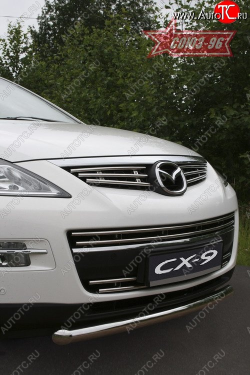 10 754 р. Декоративные элементы воздухозаборников Souz-96 (d16)  Mazda CX-9  TB (2007-2009) дорестайлинг  с доставкой в г. Чебоксары