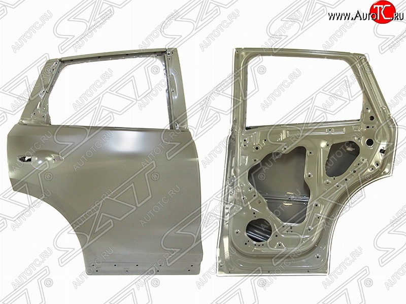 10 499 р. Правая дверь задняя SAT Mazda CX-5 KF (2016-2025) (Неокрашенная)  с доставкой в г. Чебоксары