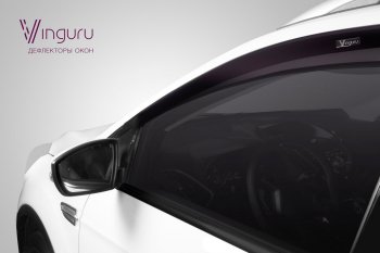 3 499 р. Дефлекторы окон Vinguru Mazda CX-7 ER дорестайлинг (2006-2010)  с доставкой в г. Чебоксары. Увеличить фотографию 2