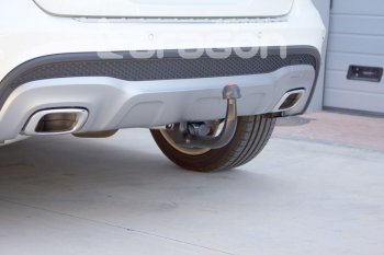 22 699 р. Фаркоп Aragon.(шар V) Mercedes-Benz GLA X156 дорестайлинг (2013-2017)  с доставкой в г. Чебоксары. Увеличить фотографию 6