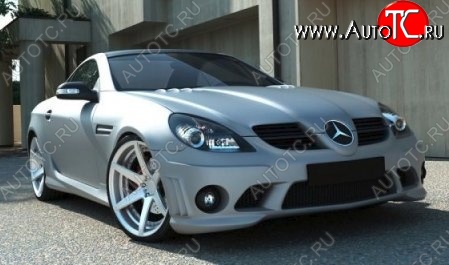 19 349 р. Передний бампер AMG Style Mercedes-Benz SLK class R171 (2004-2010) (Неокрашенный)  с доставкой в г. Чебоксары