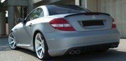 19 349 р. Задний бампер AMG Style Mercedes-Benz SLK class R171 (2004-2010) (Неокрашенный)  с доставкой в г. Чебоксары. Увеличить фотографию 2