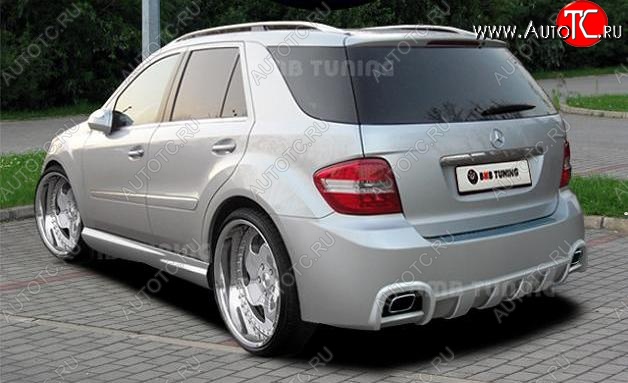 19 999 р. Пороги накладки ВМВ Mercedes-Benz ML class W164 рестайлинг (2008-2011)  с доставкой в г. Чебоксары