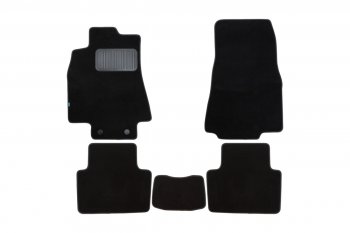 Коврики в салон HB Klever Premium (текстиль) Mercedes-Benz A class  W169 (2005-2008) дорестайлинг, хэтчбэк 5 дв. (Черный)
