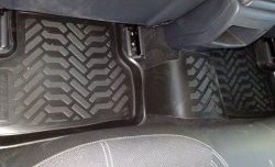 1 749 р. Коврики в салон Aileron 4 шт. (полиуретан) Mercedes-Benz A class W176 дорестайлинг, хэтчбэк 5 дв. (2012-2015)  с доставкой в г. Чебоксары. Увеличить фотографию 3