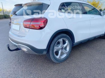 22 699 р. Фаркоп Aragon.(шар V) Mercedes-Benz GLA X156 дорестайлинг (2013-2017)  с доставкой в г. Чебоксары. Увеличить фотографию 8
