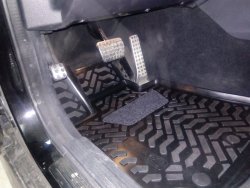 1 779 р. Коврики в салон Aileron 3D Mercedes-Benz E-Class W212 дорестайлинг седан (2009-2012)  с доставкой в г. Чебоксары. Увеличить фотографию 2