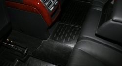 4 399 р. Комплект ковриков в салон Element 4 шт. (полиуретан) Mercedes-Benz S class 5 W221 седан дорестайлинг (2005-2009)  с доставкой в г. Чебоксары. Увеличить фотографию 2