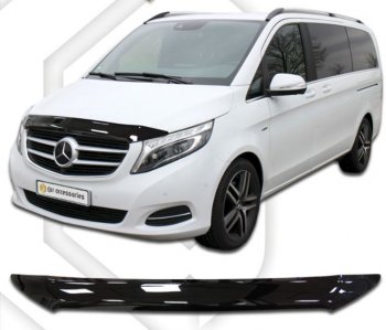 Дефлектор капота CA-Plastiс Mercedes-Benz Vito W447 рестайлинг (2018-2025)