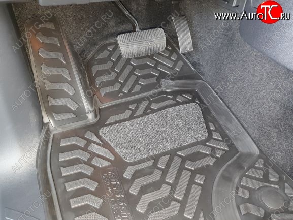 2 289 р. Коврики салона Aileron (3D с подпятником) Mercedes-Benz X class W470 (2017-2020)  с доставкой в г. Чебоксары