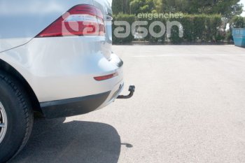 22 699 р. Фаркоп Aragon. (шар A) Mercedes-Benz ML class W166 (2011-2015)  с доставкой в г. Чебоксары. Увеличить фотографию 4