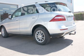 22 699 р. Фаркоп Aragon. (шар A) Mercedes-Benz ML class W166 (2011-2015)  с доставкой в г. Чебоксары. Увеличить фотографию 6