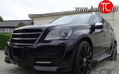 15 699 р. Решётка радиатора ART GL550 DESIGN Mercedes-Benz GL class X164 рестайлинг (2009-2012) (Неокрашенная)  с доставкой в г. Чебоксары
