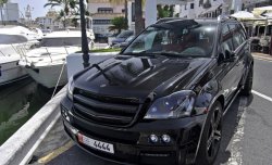 10 599 р. Решетка радиатора BRABUS WIDESTAR Mercedes-Benz GL class X164 рестайлинг (2009-2012) (Неокрашенная)  с доставкой в г. Чебоксары. Увеличить фотографию 2