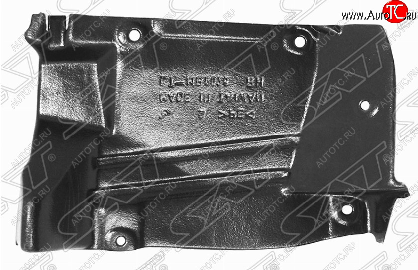 739 р. Правая Защита двигателя (пыльник) SAT Mitsubishi Outlander GF 3-ий рестайлинг (2018-2022)  с доставкой в г. Чебоксары